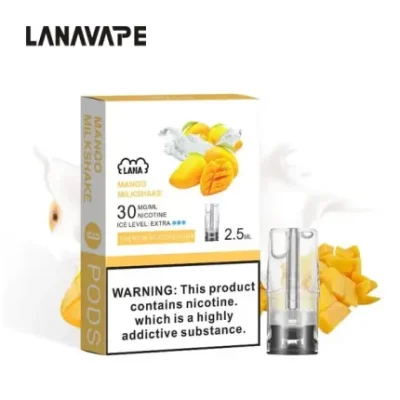 Lana煙彈官網-Lanavape煙彈-發光透明彈-芒果奶昔口味-430x430 (1)